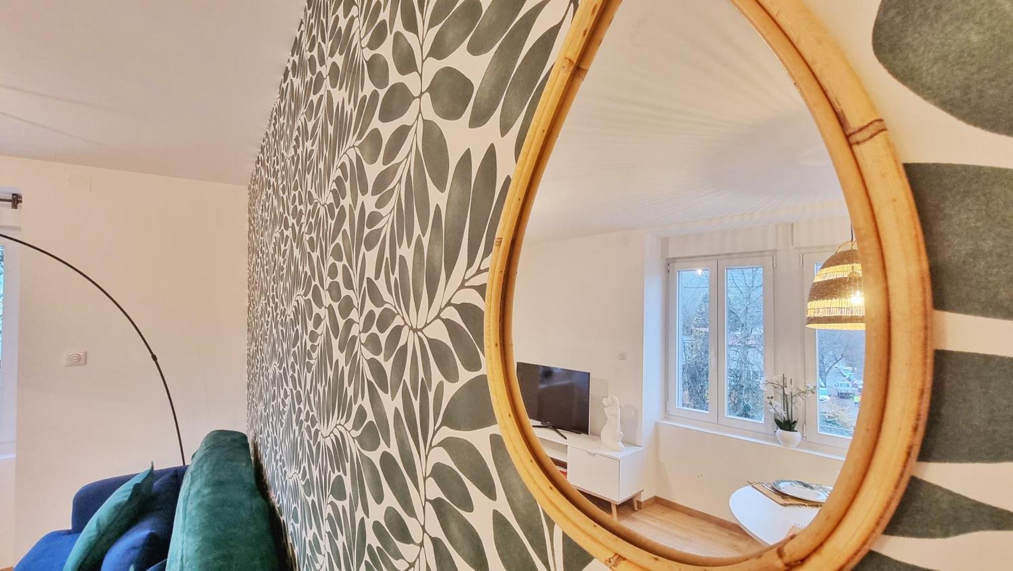 La Buhl Verte - Chic Et Moderne - Calme - Fibre - Relax Bnb Bagian luar foto